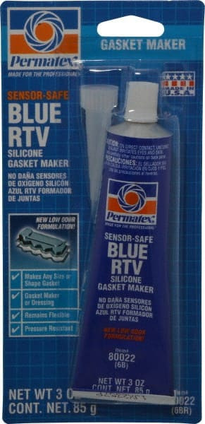 Permatex 3 oz Tube Blue Butyl Rubber Gasket Sealant 65 to 400°F