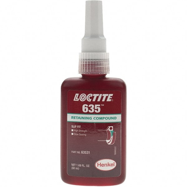 Loctite Threadlockers & Retaining Compounds RC 635 50ML LOCTITE RETNG