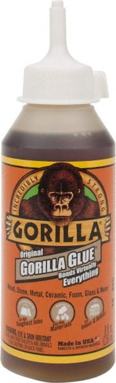 911003-7 Gorilla Glue All Purpose Glue, 8.00 oz. Bottle, Brown, 1 EA