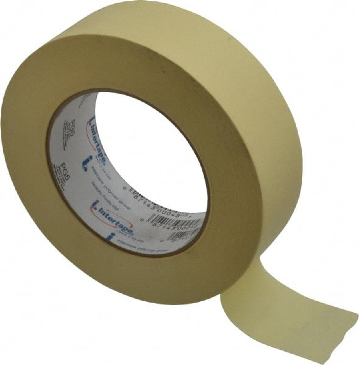 Intertape 2 Wide x 180 ft. Long x 6.3 mil Tan Paper Masking Tape