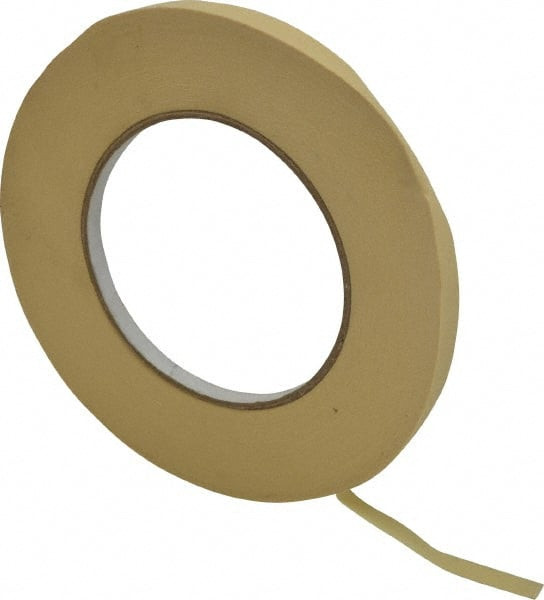 Intertape 1/4" Wide x 180 ft. Long x 7.3 mil Tan Paper Masking Tape