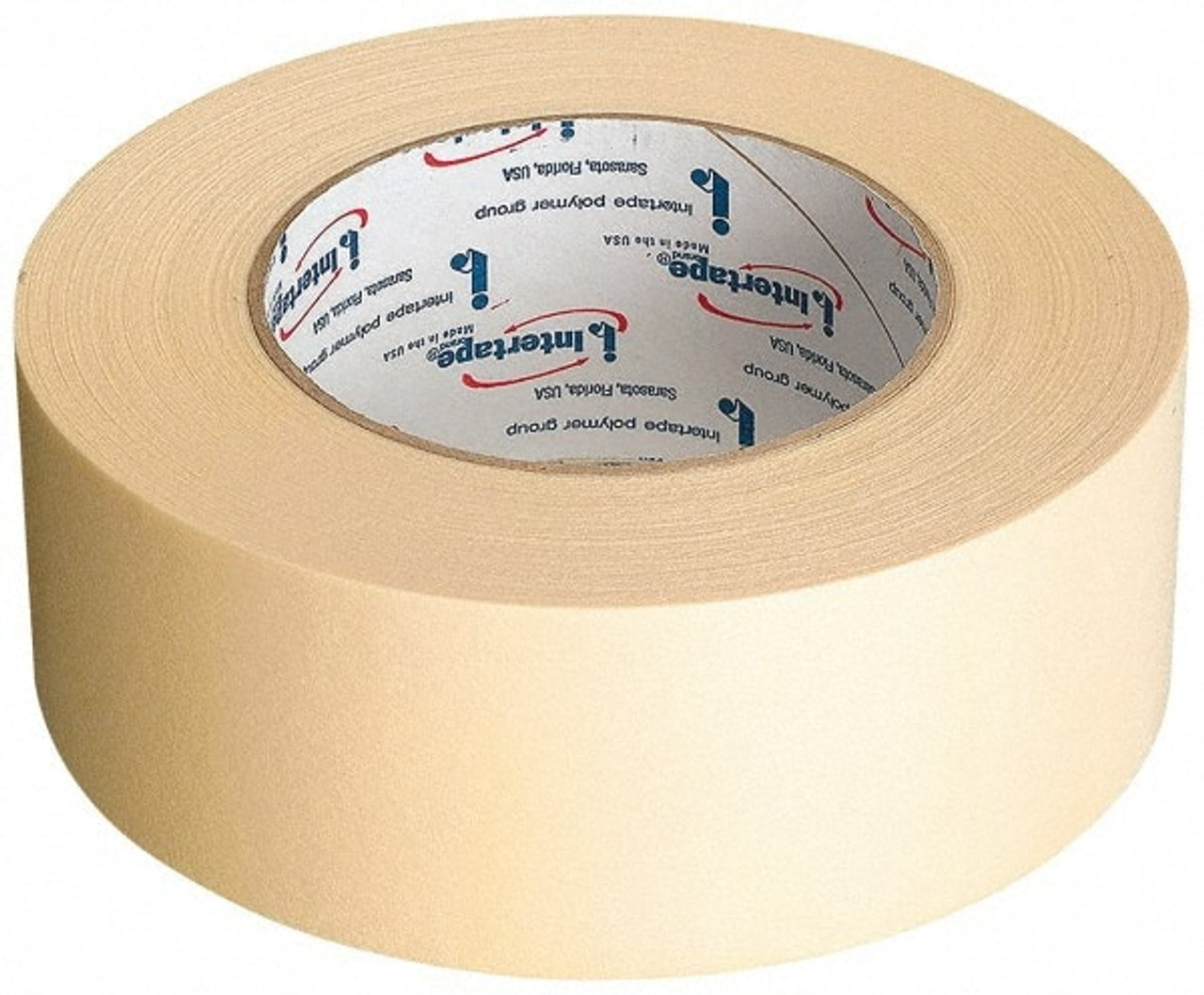 Intertape 3 Wide x 180 ft. Long x 5 mil Tan Paper Masking Tape Rubber  Adhesive, 19 Lb/In Tensile Strength, Series 513 87219 - 88629464 - Penn  Tool Co., Inc