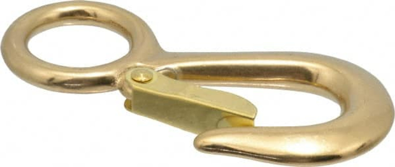 Value Collection 4-3/4 Long Snap Hook Solid Brass with 3/4 Snap Opening  67791749 - 67791749 - Penn Tool Co., Inc