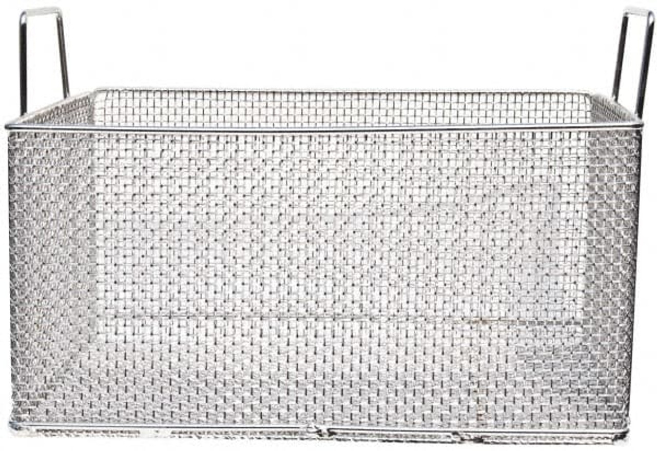 Marlin Steel Wire Products 10 Deep, Rectangular Stainless Steel Wire  Basket 14 Wide x 6 High 304004A-31 - 41315920