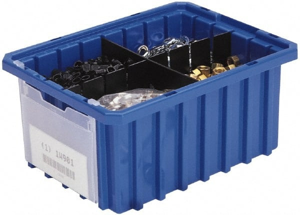 AkroMils 201/2" Wide x 3.4" High, Black Bin Divider Use with Akro