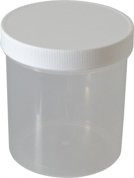 Dynalon Labware 40 oz Jar Polypropylene, Translucent, 5.11" High x 4.72