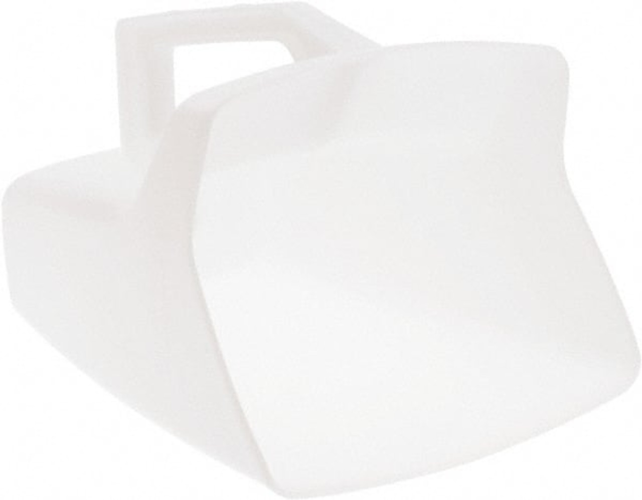 Rubbermaid - 64 oz White Polycarbonate Flat Bottom Scoop