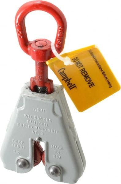 Campbell 500 Lbs. Load Capacity Duplex Hand Grip Clamp 0.3125 Inch