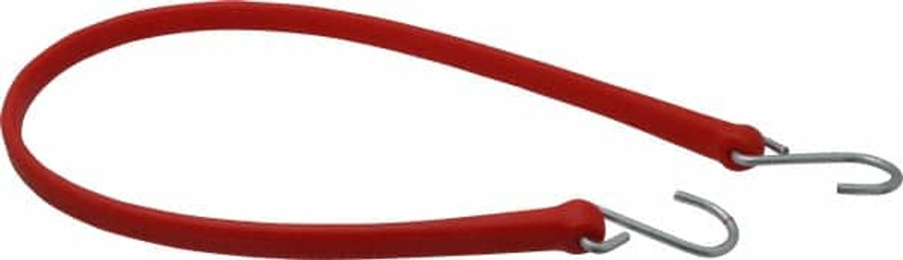 The Perfect Bungee Adjustable Bungee Strap with Molded Nylon Hook End 36  OAL, Safety Orange AS36NG - 54645395 - Penn Tool Co., Inc