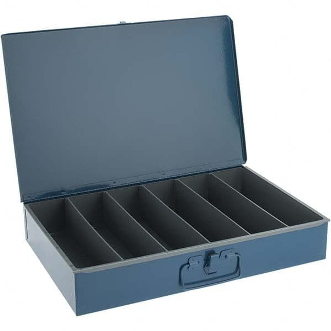 Durham 6 Compartment Small Parts Storage Box 6 Compartments 117-04-CLASSC -  45657657 - Penn Tool Co., Inc