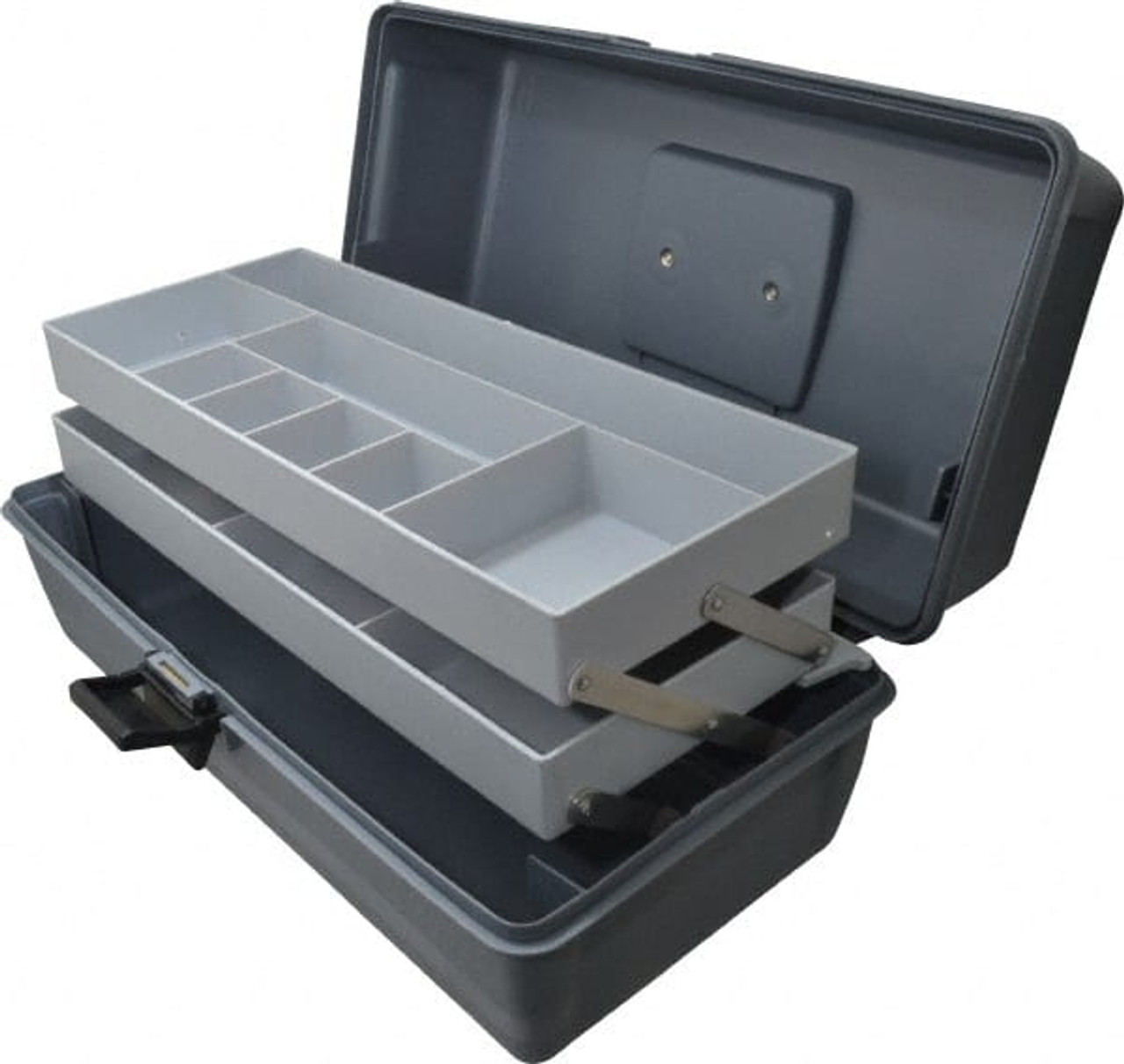 Flambeau 1024-2 24 Compartment Gray Small Parts Storage Box