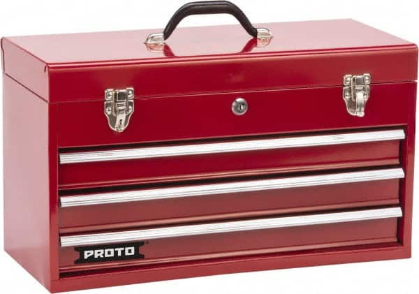 Proto 1 Compartment 3 Drawer Tool Box 20-3/16