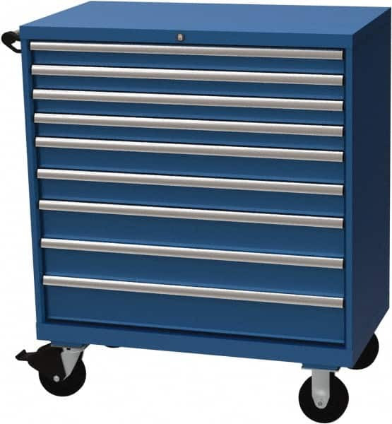 LISTA 9 Drawer 440 Lb Capacity Steel Modular Drawer/Bin System 40