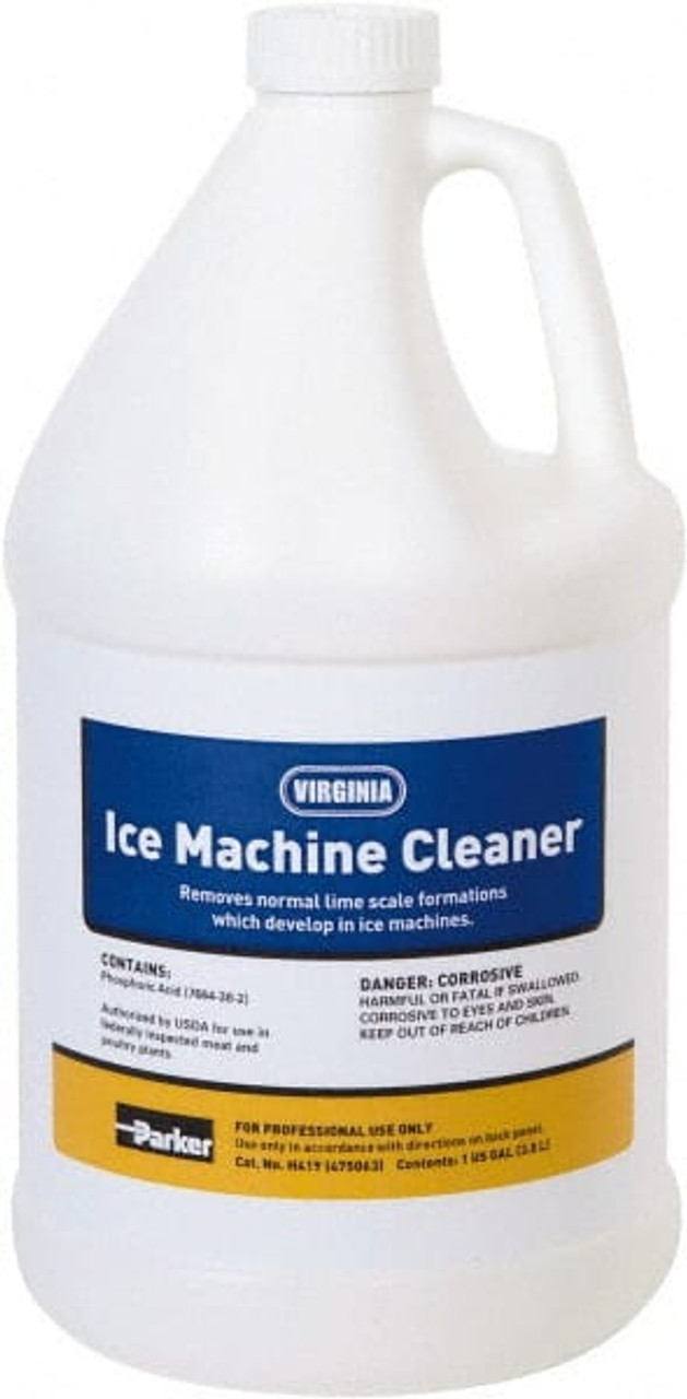 Parker Hannifin 1 Gal Ice Machine Cleaner For Ice Machines: Cube, Tube,  Flake & Commercial Dishwasher H419 - 60513942 - Penn Tool Co., Inc