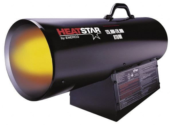 HeatStar 150,000 BTU Rating, Natural Gas Forced Air Heater 3,500 Sq Ft Max  Heating Area, 100 Lb Capacity, Fuel with Natural Gas F170180 - 93178770 -  Penn Tool Co., Inc