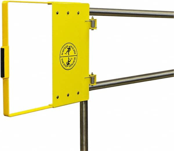Fabenco Powder Coated Carbon Steel Self Closing Rail Safety Gate