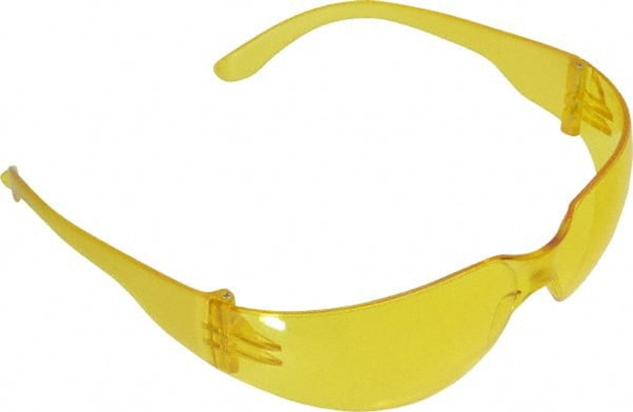 PRO-SAFE Amber Lenses, Scratch Resistant Single, Polycarbonate FR