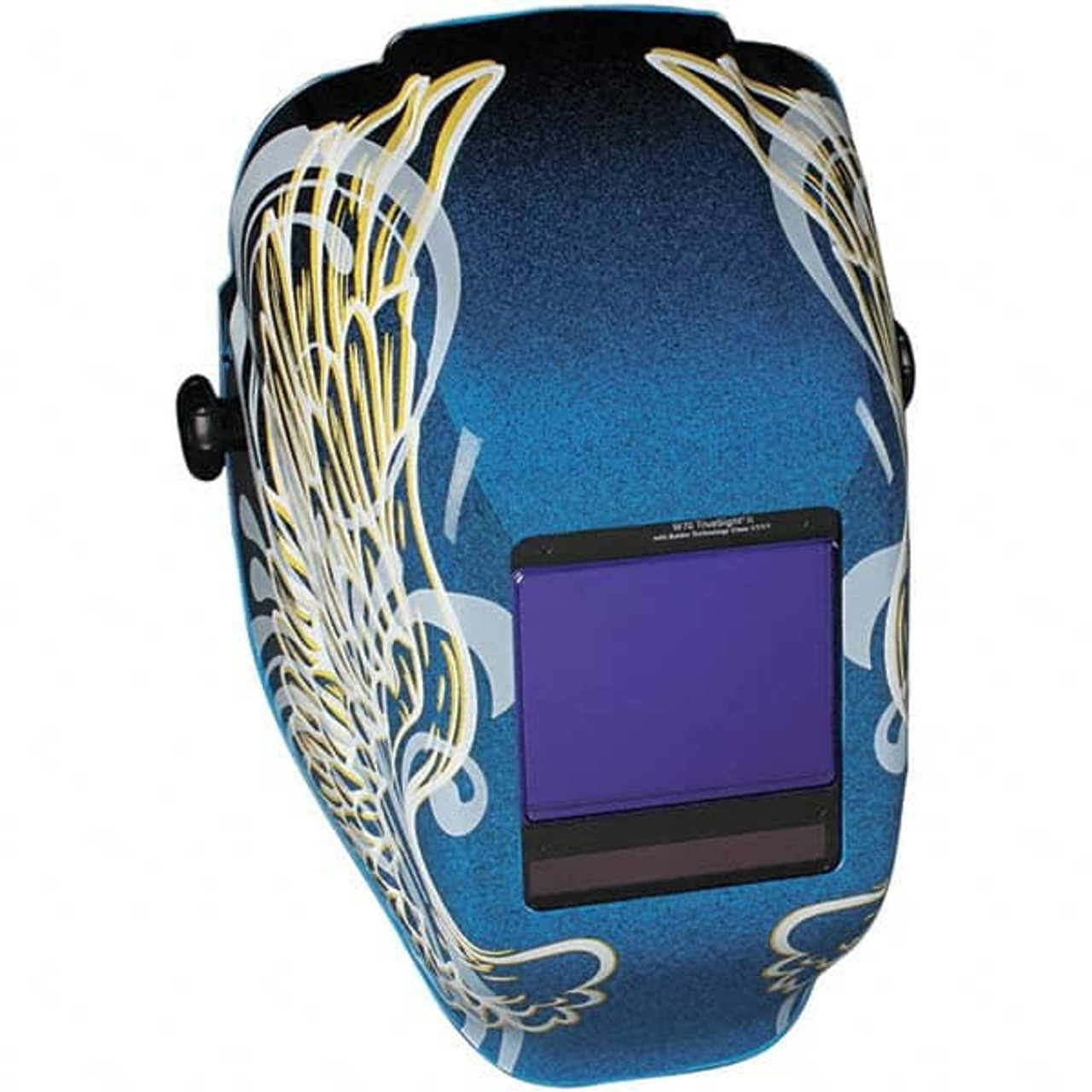 gold welding helmet lens