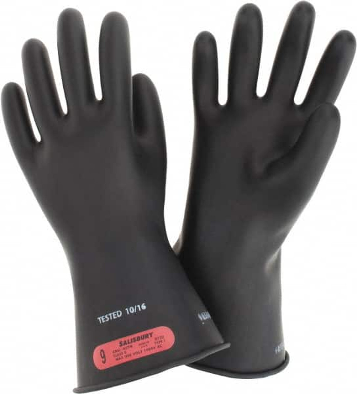 Salisbury by Honeywell Class 0, Size L (9), 11" Long, Rubber Linemans