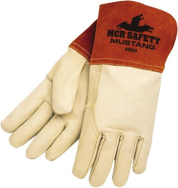 MCR Safety Welding/Heat Protective Glove GUNN TAN/ORG XL 1/PR