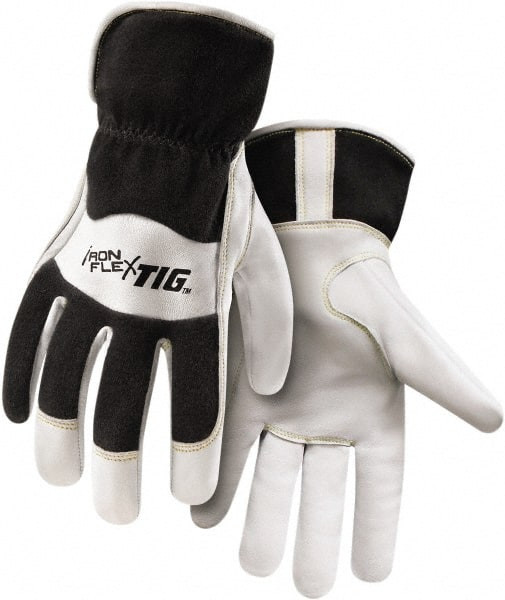 Steiner Size M Unlined Palm & Fleece Lined Kidskin Welding Glove