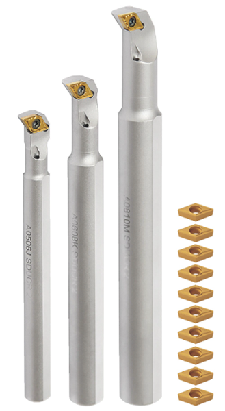 Terra Carbide Boring Bar Sets with 10 Additional AKUMA Inserts Penn