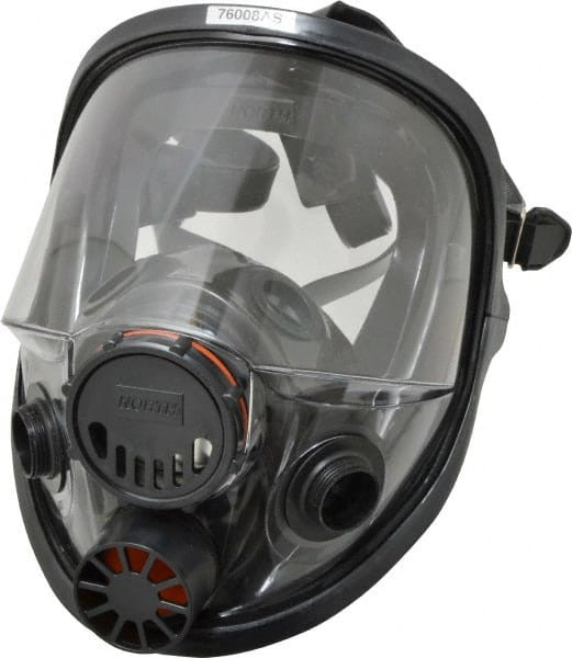 Honeywell North Series 7600, Size S Full Face Respirator 5Point Suspension, Threaded Connection