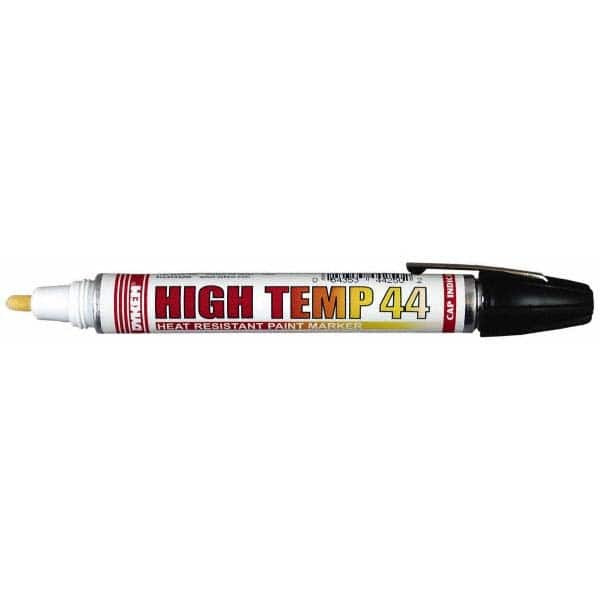 Dykem Black OilBased Paint Marker Broad Tip, High Temp Ink 44250