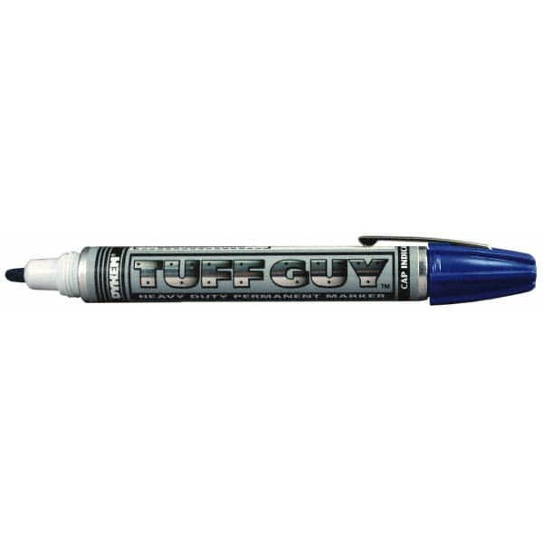 Dykem Blue OilBased Paint Marker Broad Tip, NonXylene Base Ink 44179