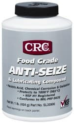 CRC 16 oz Bottle High Temperature AntiSeize Lubricant Aluminum, 65 to