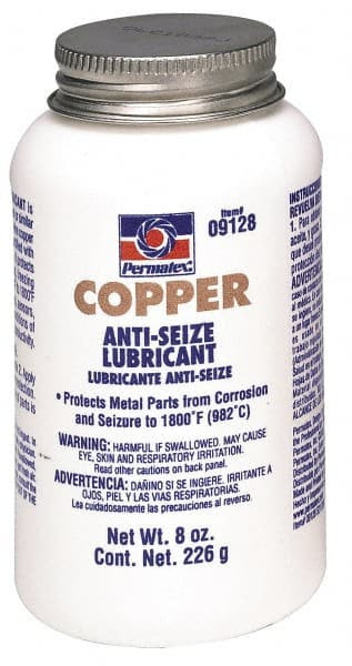 Permatex 8 oz Bottle High Temperature AntiSeize Lubricant Copper, 30