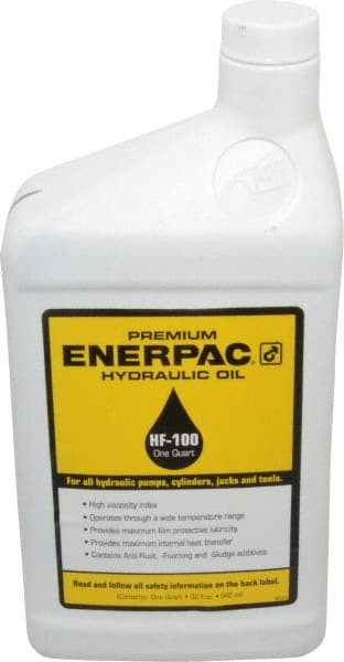 Enerpac 1 Qt Bottle Mineral Hydraulic Machine Oil ISO 32, 36.5 to 375°F HF100 00923094 Penn