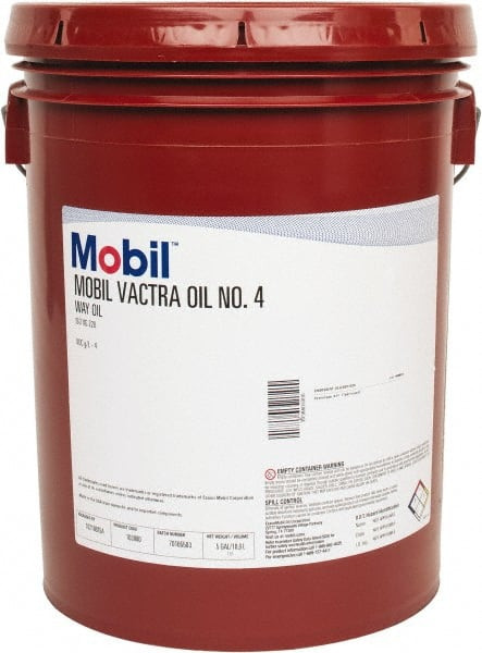 Mobil Vactra No. 4 5 Gal Pail, Mineral Way Oil ISO Grade 220, SAE Grade 18 103880 60002185