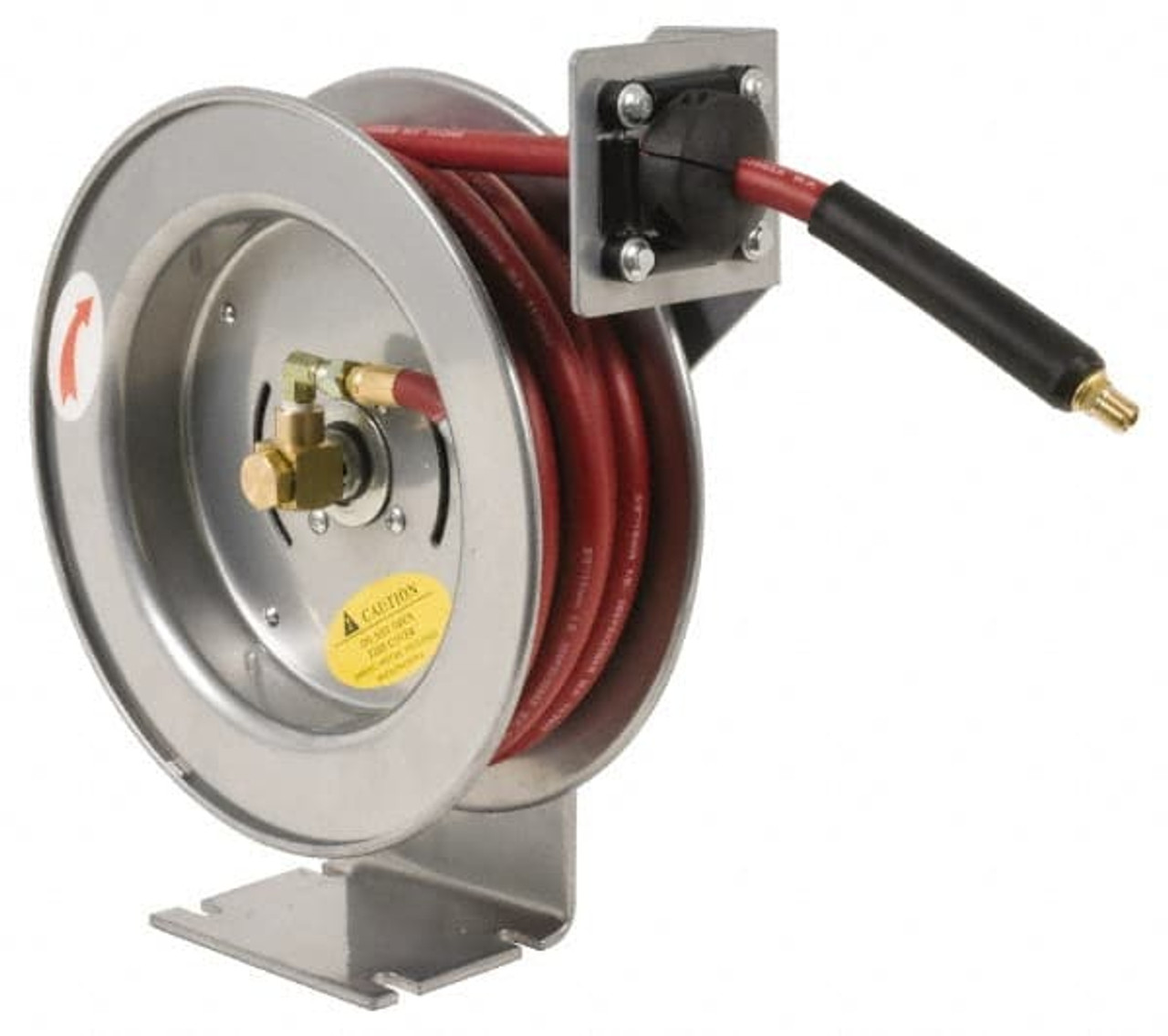 PRO-SOURCE 75 ft. Spring Retractable Hose Reel 300 psi, Hose Included  2810057510PRO - 60193026 - Penn Tool Co., Inc
