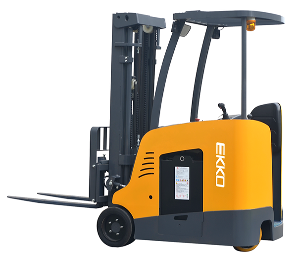 EKKO Standup Rider Forklift, 4000 lb . Capacity, 189" Lift Height