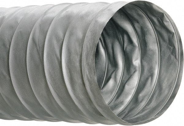 HiTech Duravent 5" ID, 25 ft. Long, PVC Blower & Duct Hose Gray, 2.2