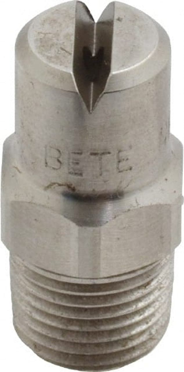 BETE Fog Nozzle 1/8" Pipe, 90° Spray Angle, Grade 303 Stainless Steel