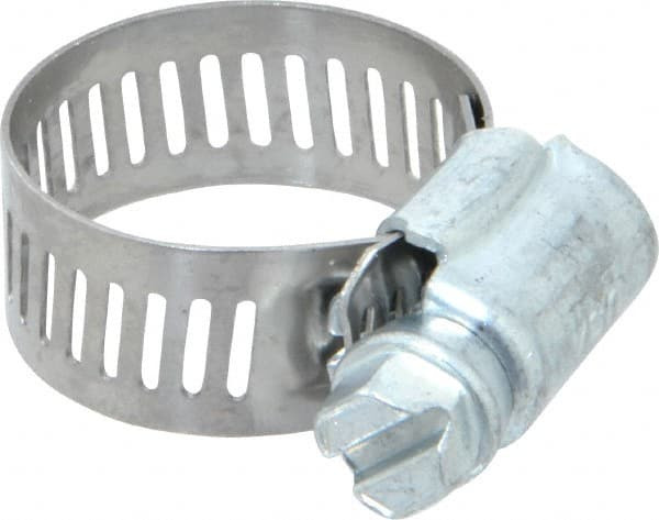 IdealTridon SAE Size 10, 9/16 to 11/16" Diam, Carbon Steel Worm Drive Clamp 1/2" Wide, Series