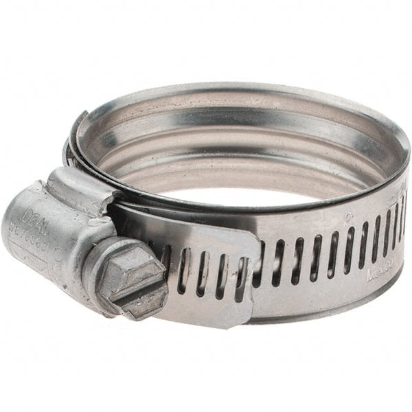 IdealTridon SAE Size 24, 30 to 46mm Diam, Stainless Steel 360° Worm Drive Clamp 360030024191