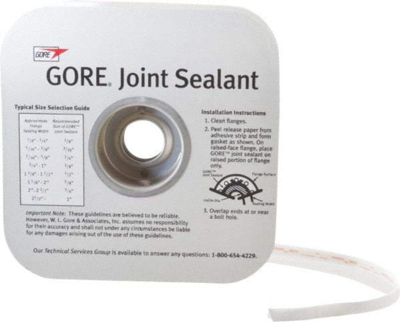 Value Collection 75 ft. Long x 3/16" Wide Gore Tex Joint Sealant White