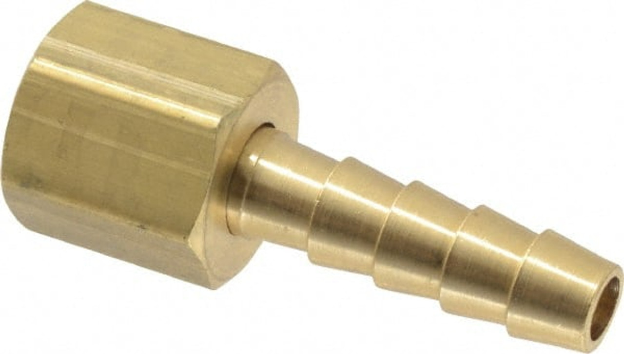 1/4 Female SAE x 1/4 Brass Hose Barb