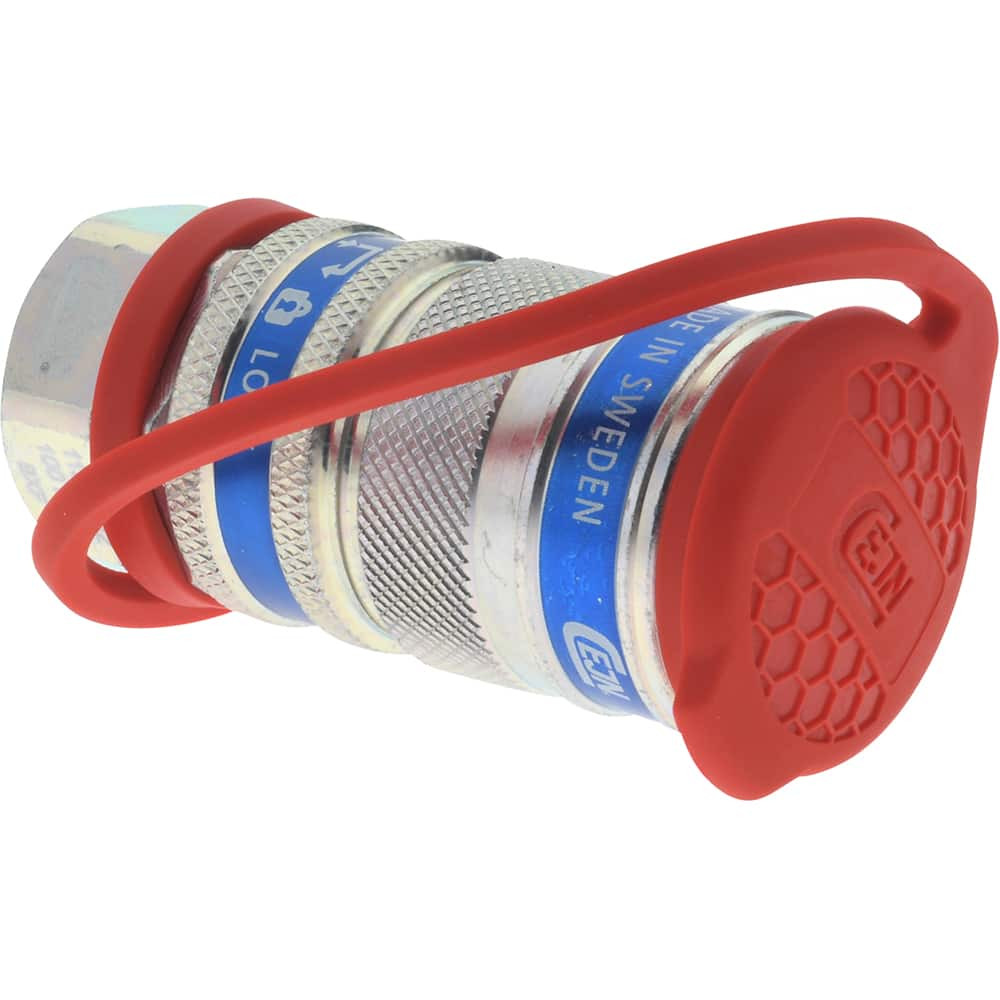 CEJN 1/4 NPT Hydraulic Hose Female Pipe Thread Coupler 14,500 psi, 1.56