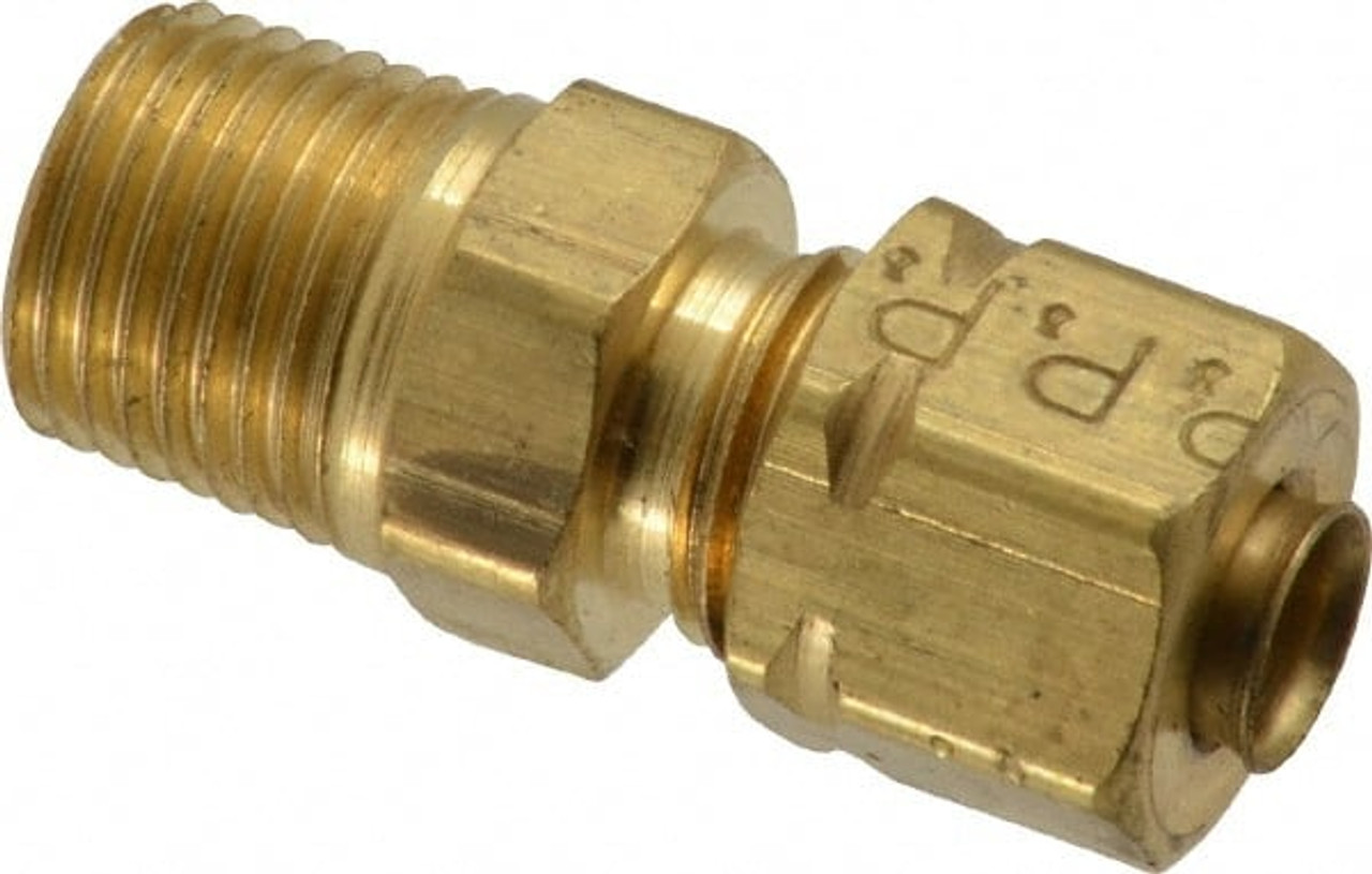 Parker - Compression Tube Connector: 1/16-27″ Thread, Compression