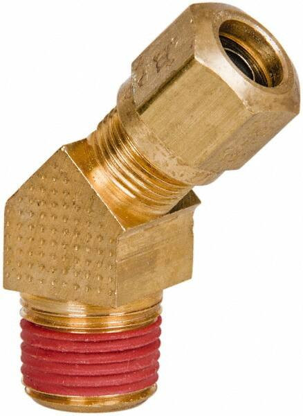 Brass Push-To-Connect - DOT Air Brake - Nylon Tubing - 90-Degree Elbow - 1/4 In Tube X 1/8 In - Foto 8