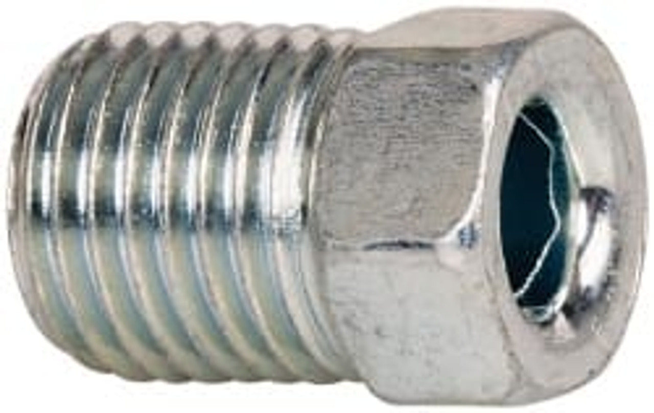 Parker Hannifin 12 Tube Od X 34 18 Unf Steel Zinc Plated Flared Tube Inverted Nut Flare Ends 