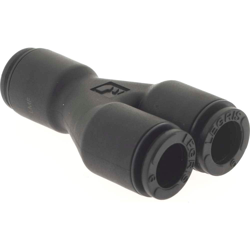 Legris 3140 Nylon Push-to-Connect Wye Fitting - 5/32" 4mm Tube OD For Air & Water Systems