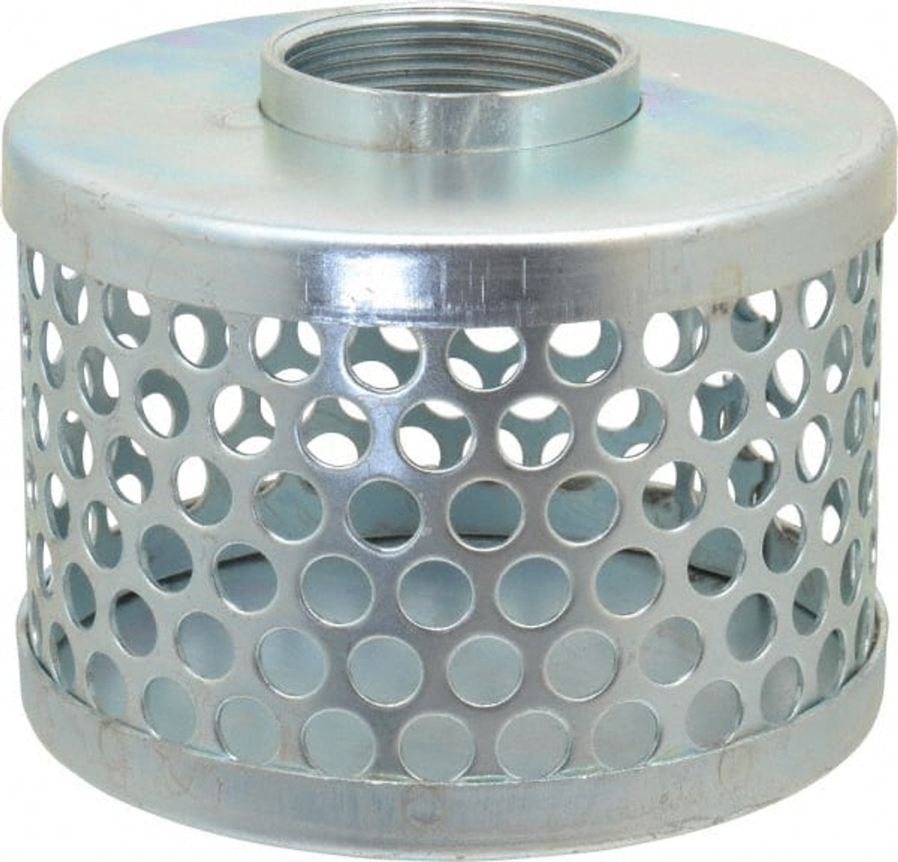 Kuriyama of America 11/2" Hose, Round Hole Strainer Plated Steel RHS150 48497002 Penn Tool