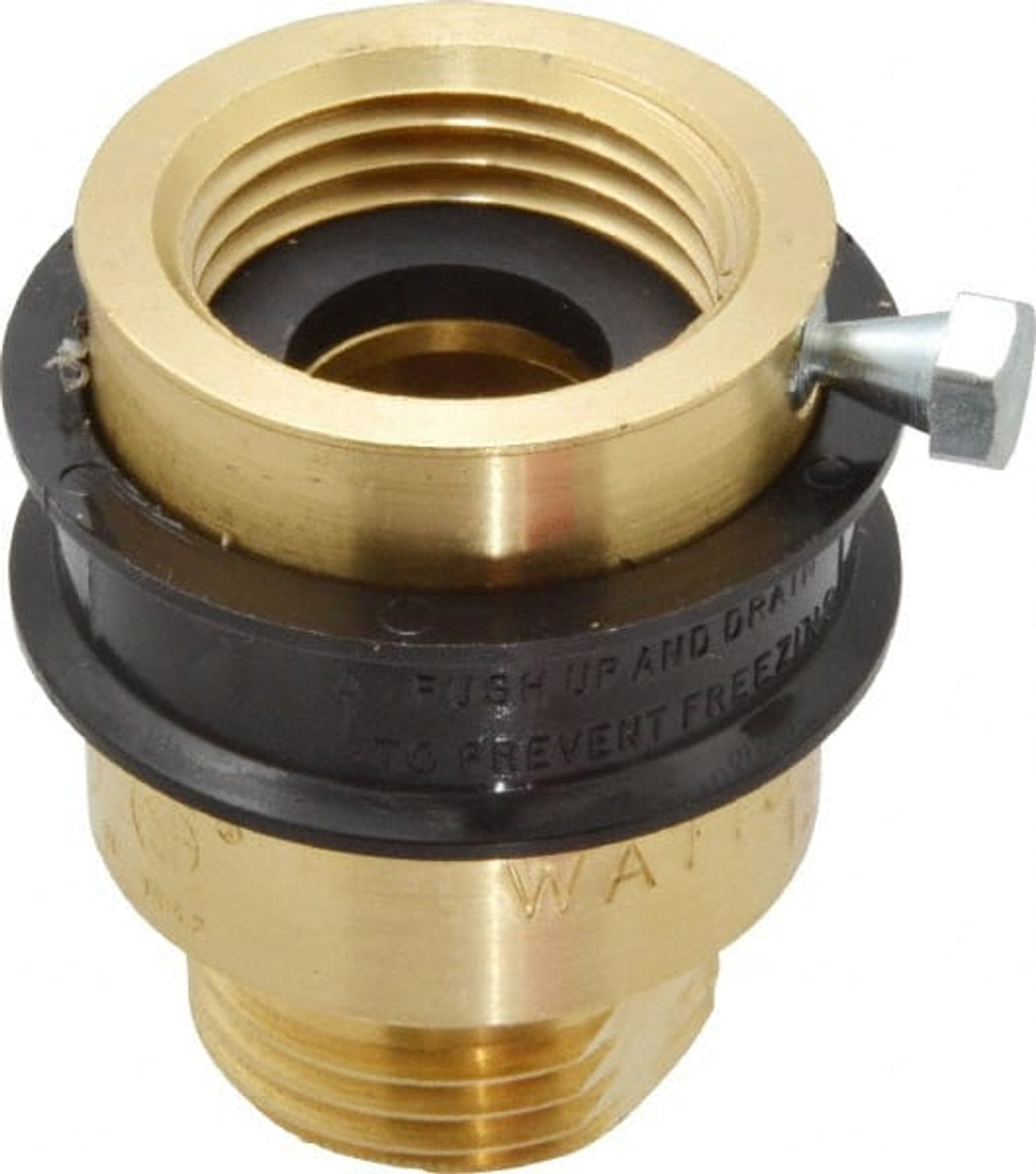 Watts 3/4" Pipe, 125 Max psi, Brass, Hose Connection Vacuum Breaker