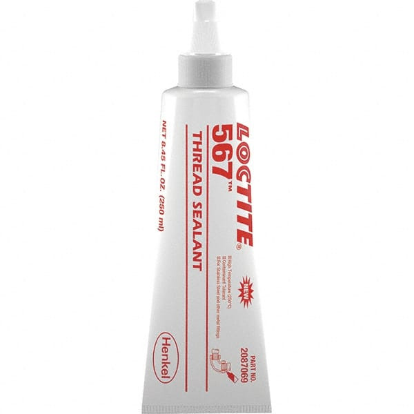 Loctite 250 mL Tube Off White Pipe Sealant Instant Adhesive, 400°F Max Working Temp, For