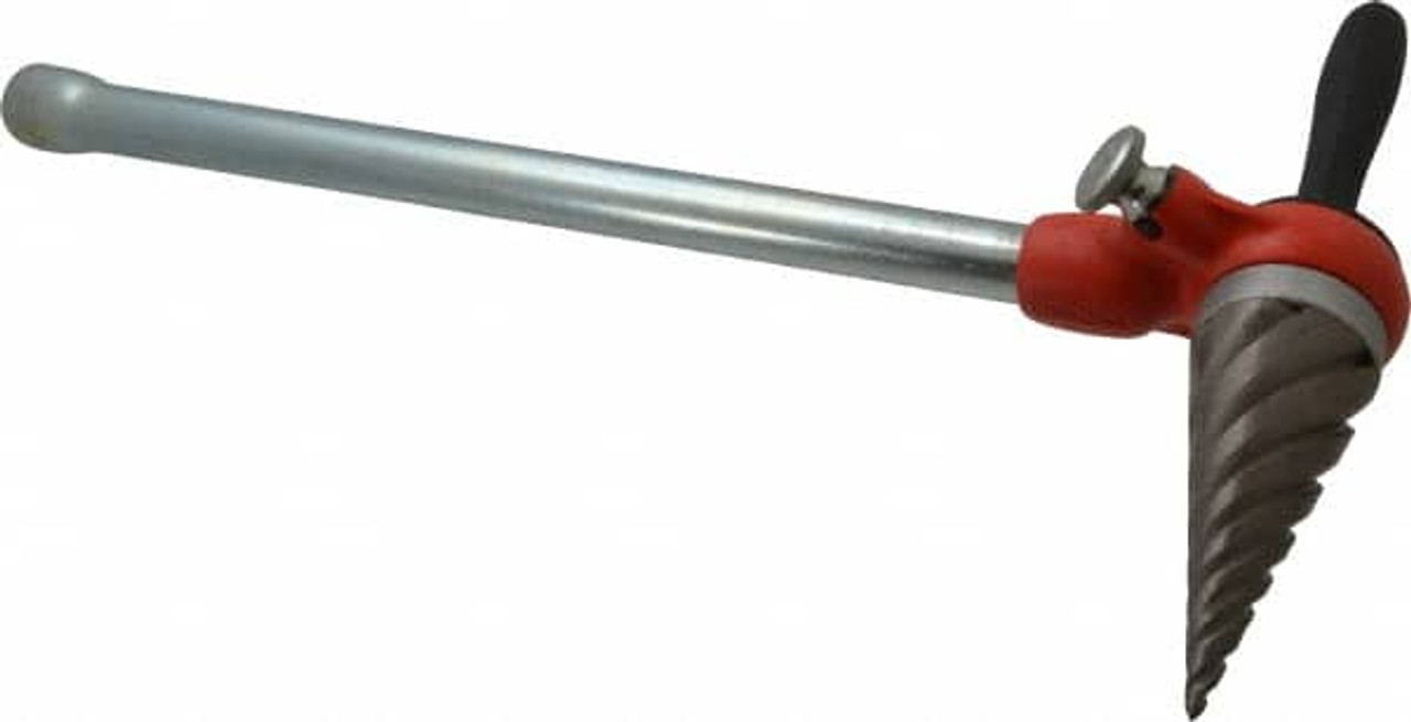 Ridgid 1/4 to 2 Pipe Capacity, Spiral Pipe Reamer with Handle Cuts